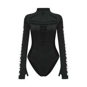 Micas LONG-SLEEVED CUT-OUT BODYSUIT